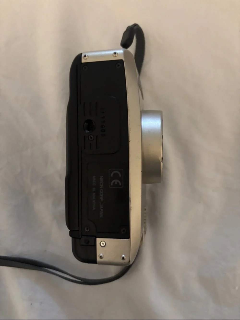 Nikon Silver Point-and-Shoot Zoom Camera